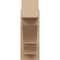 Ekena Millwork 6-in W x 16-in D x 16-in H Balboa Block Rough Cedar Woodgrain TimberThane Outlooker, Primed Tan OUTUR060X16X16BOA44RCPR - alternate 6